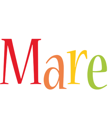 Mare birthday logo