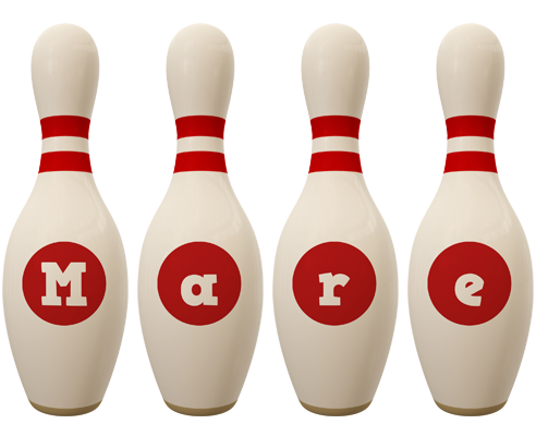 Mare bowling-pin logo