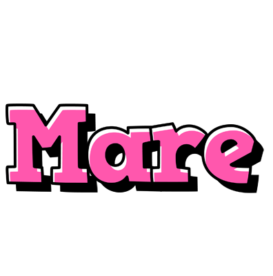Mare girlish logo