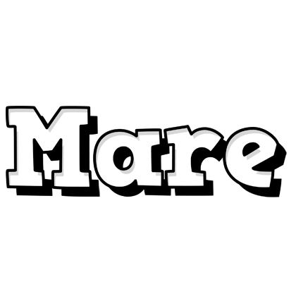 Mare snowing logo