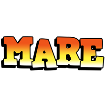 Mare sunset logo