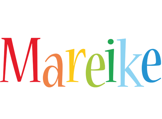 Mareike birthday logo