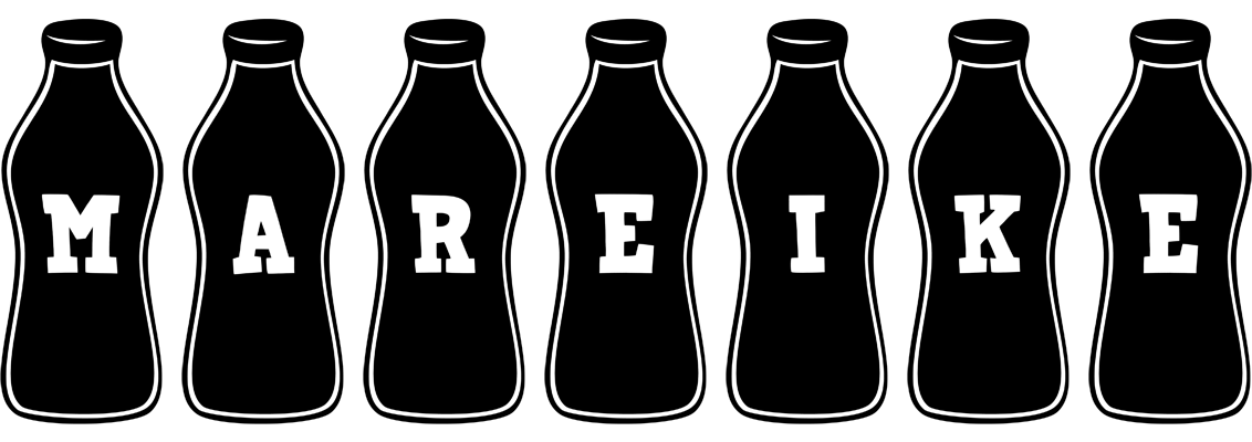 Mareike bottle logo