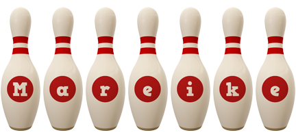 Mareike bowling-pin logo