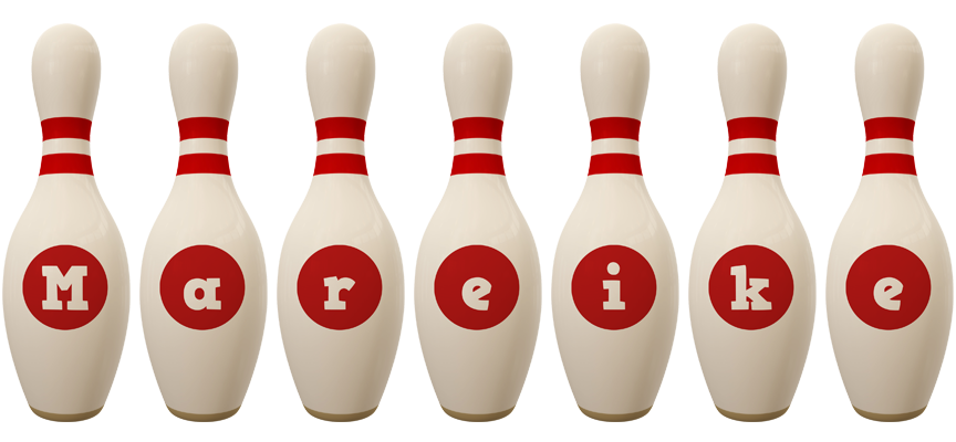 Mareike bowling-pin logo