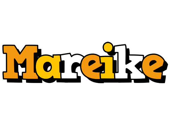 Mareike cartoon logo