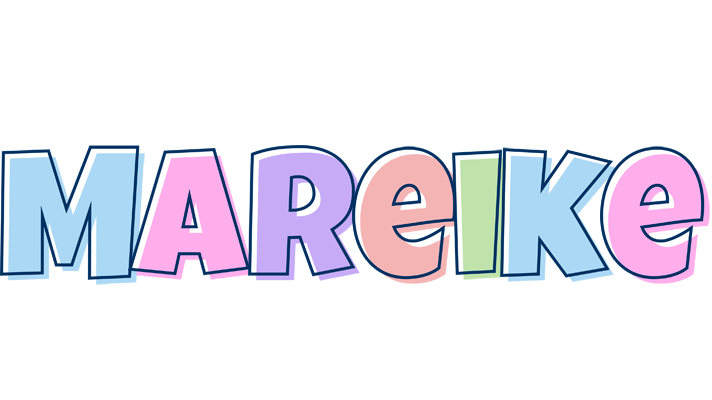 Mareike pastel logo