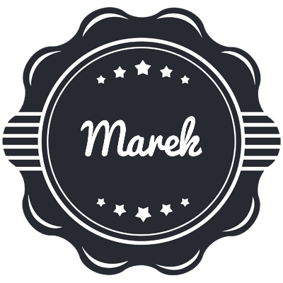 Marek badge logo