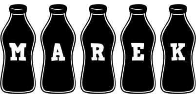 Marek bottle logo