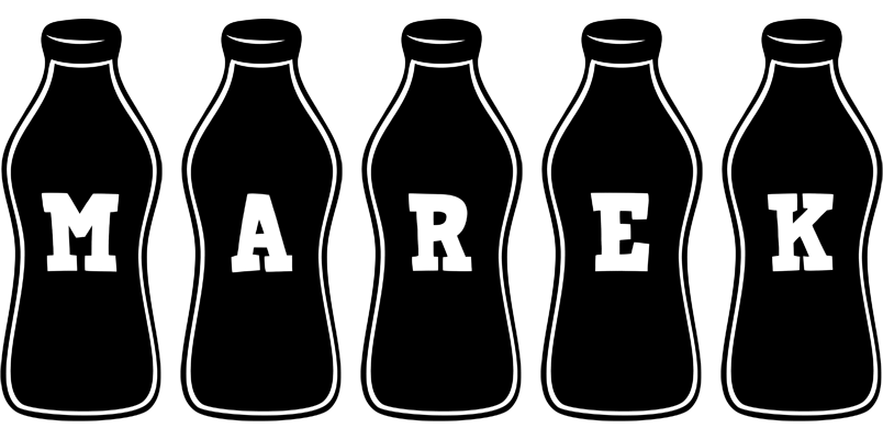 Marek bottle logo