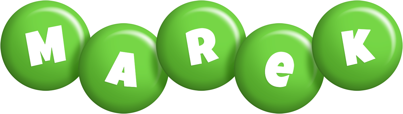 Marek candy-green logo