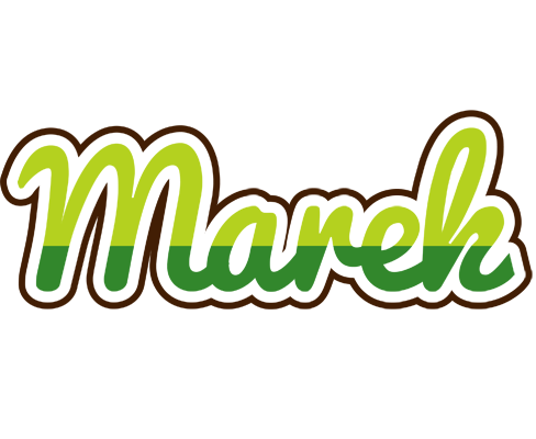 Marek golfing logo
