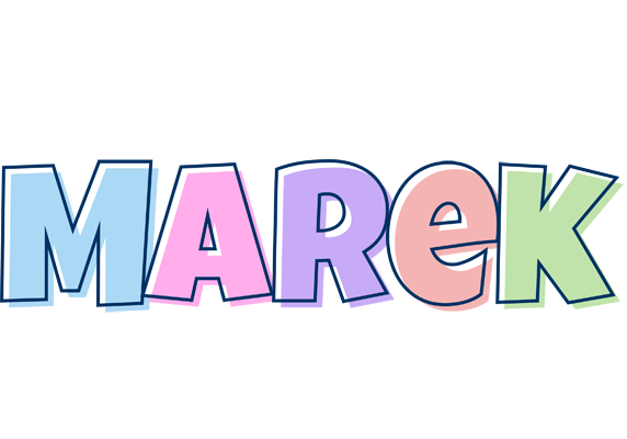 Marek pastel logo