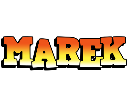Marek sunset logo