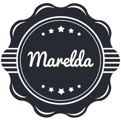 Marelda badge logo
