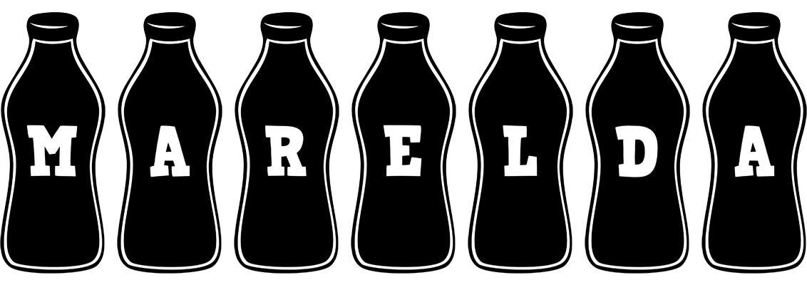 Marelda bottle logo