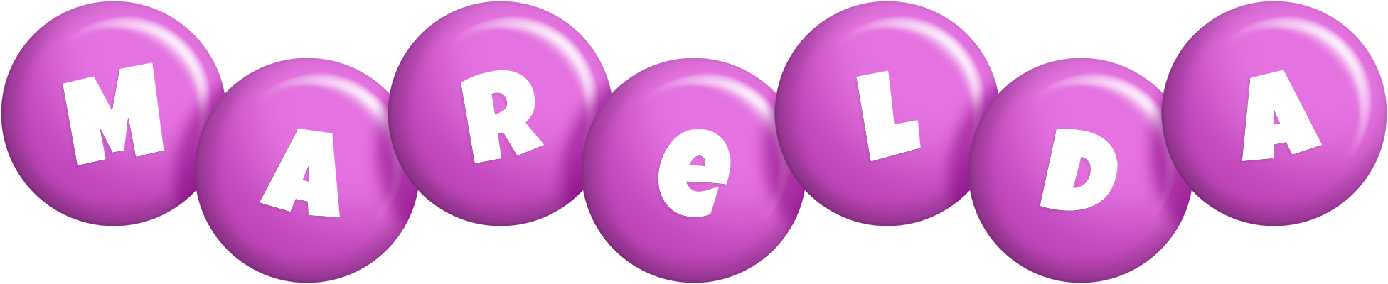 Marelda candy-purple logo