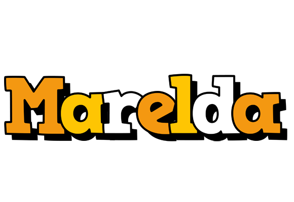 Marelda cartoon logo