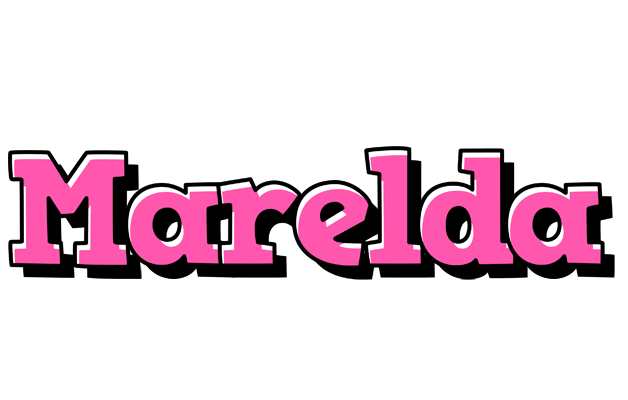 Marelda girlish logo