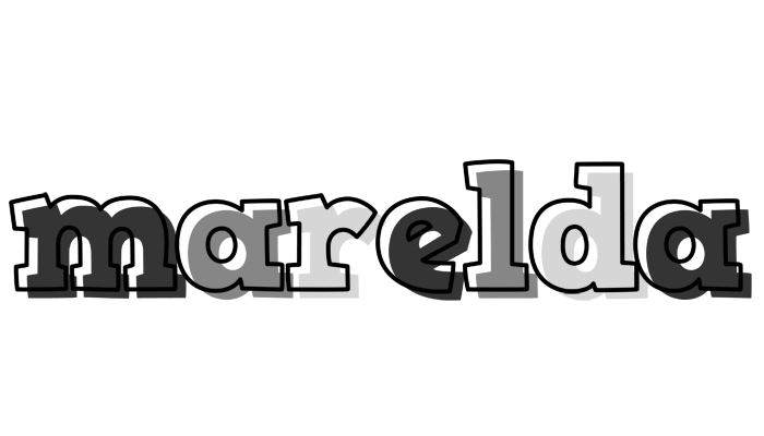 Marelda night logo