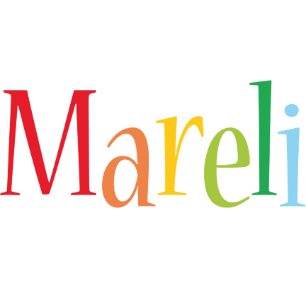Mareli birthday logo