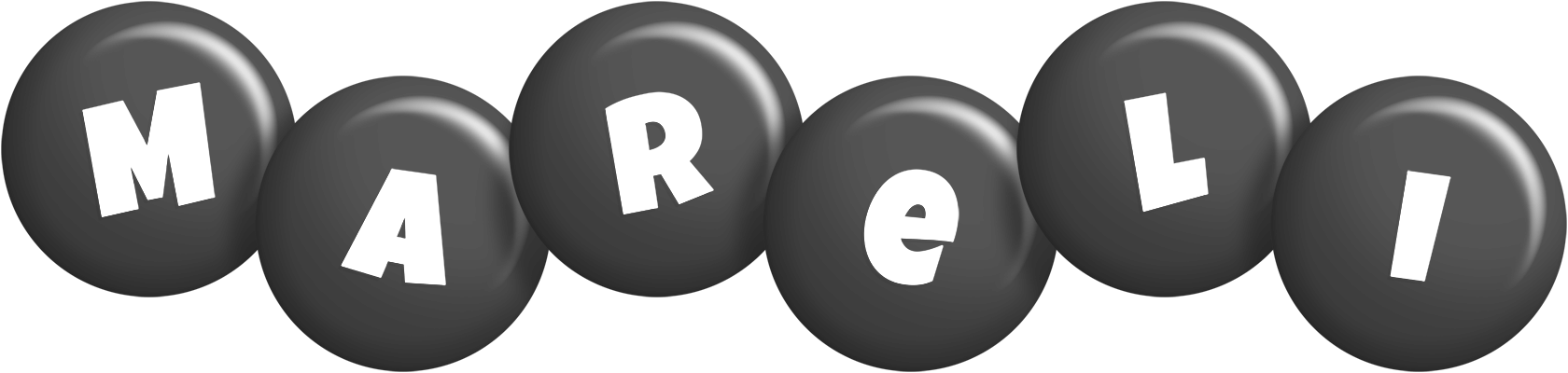 Mareli candy-black logo