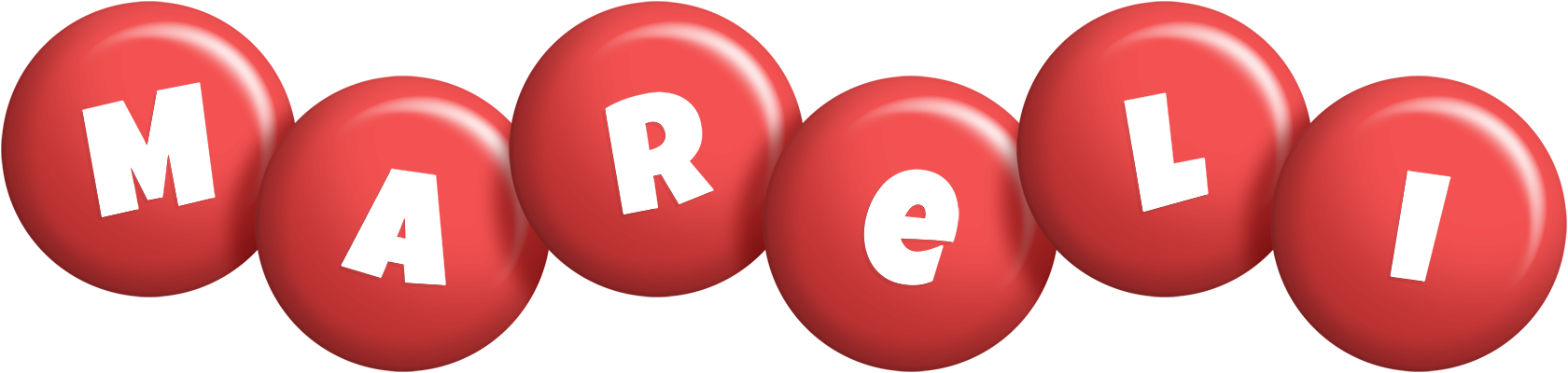 Mareli candy-red logo