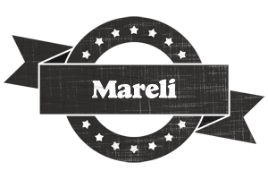 Mareli grunge logo