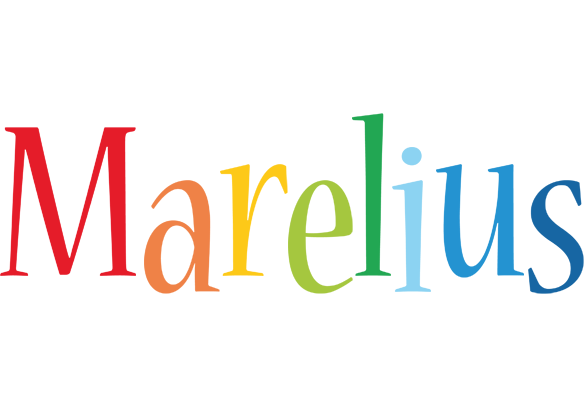 Marelius birthday logo