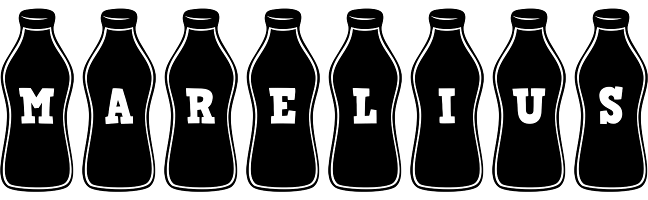 Marelius bottle logo