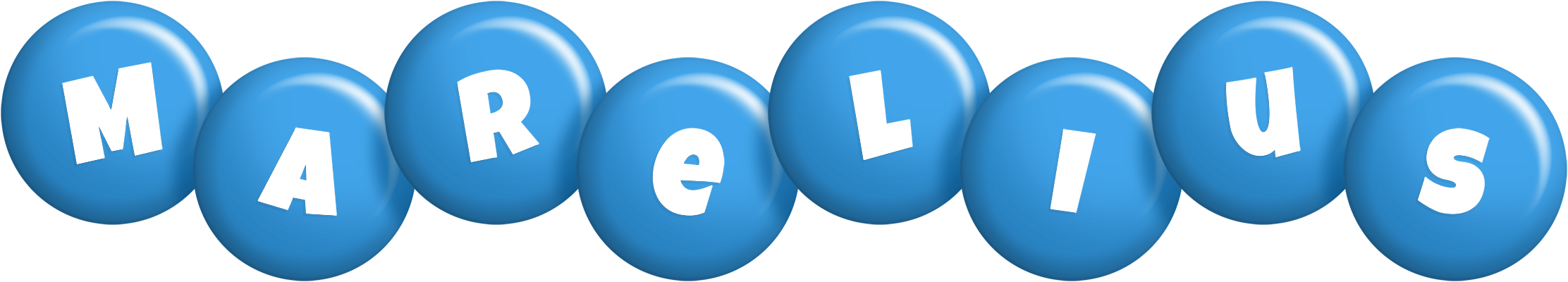 Marelius candy-blue logo