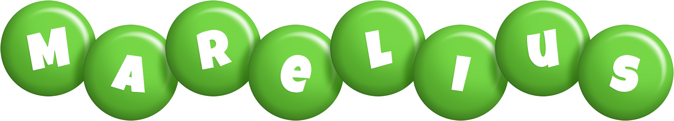 Marelius candy-green logo