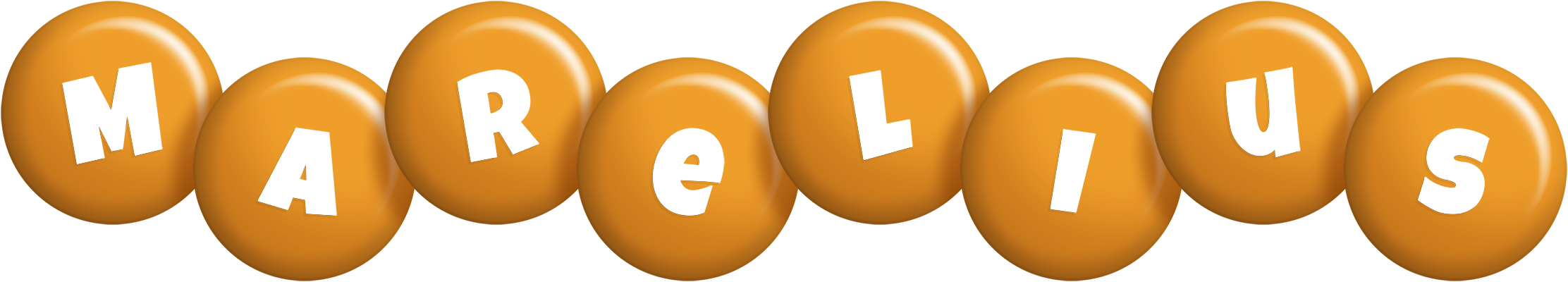 Marelius candy-orange logo