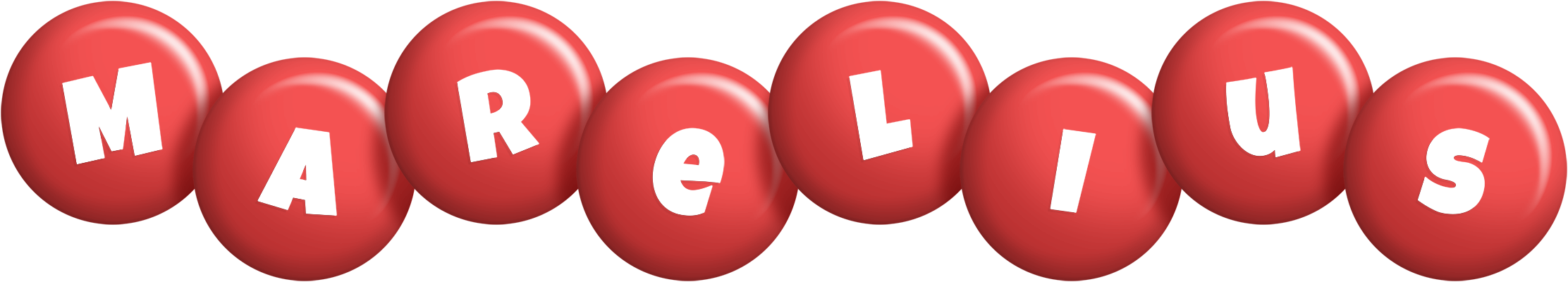 Marelius candy-red logo