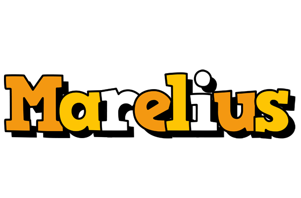 Marelius cartoon logo