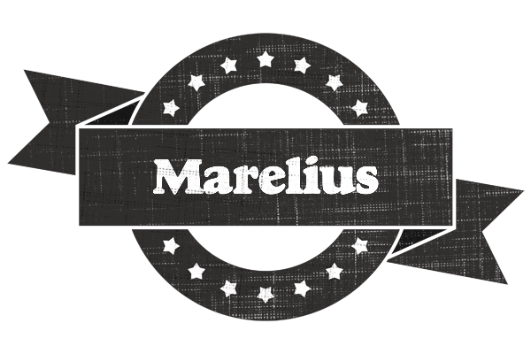 Marelius grunge logo