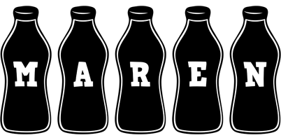 Maren bottle logo