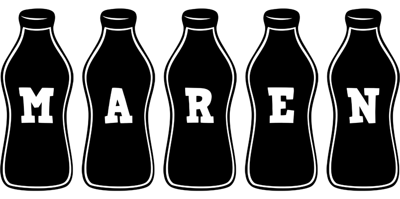 Maren bottle logo