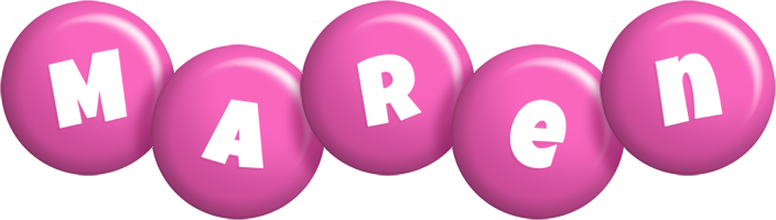 Maren candy-pink logo