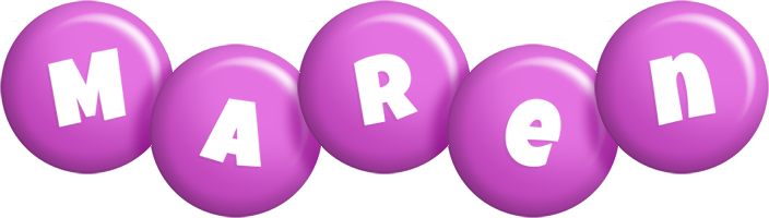 Maren candy-purple logo