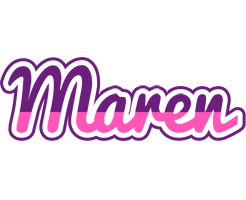Maren cheerful logo