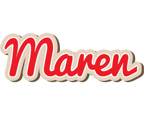 Maren chocolate logo