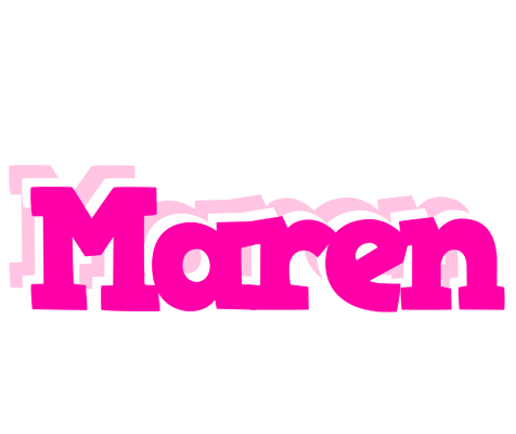 Maren dancing logo