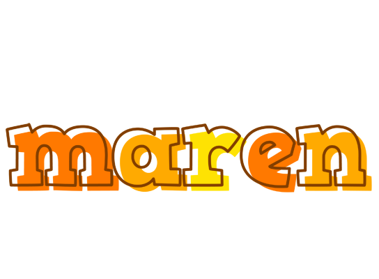 Maren desert logo