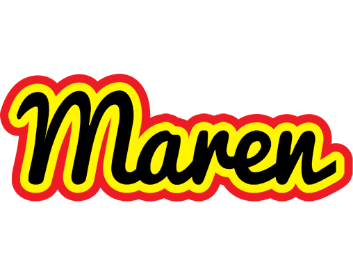 Maren flaming logo