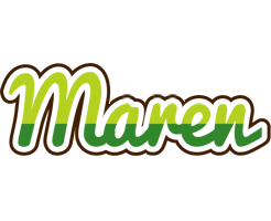 Maren golfing logo