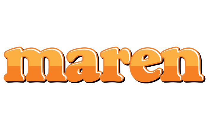 Maren orange logo