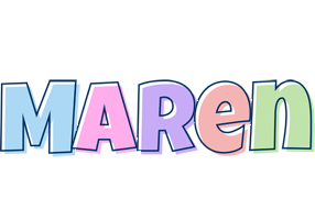Maren pastel logo