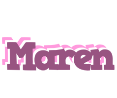 Maren relaxing logo