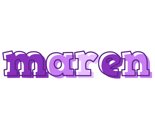 Maren sensual logo